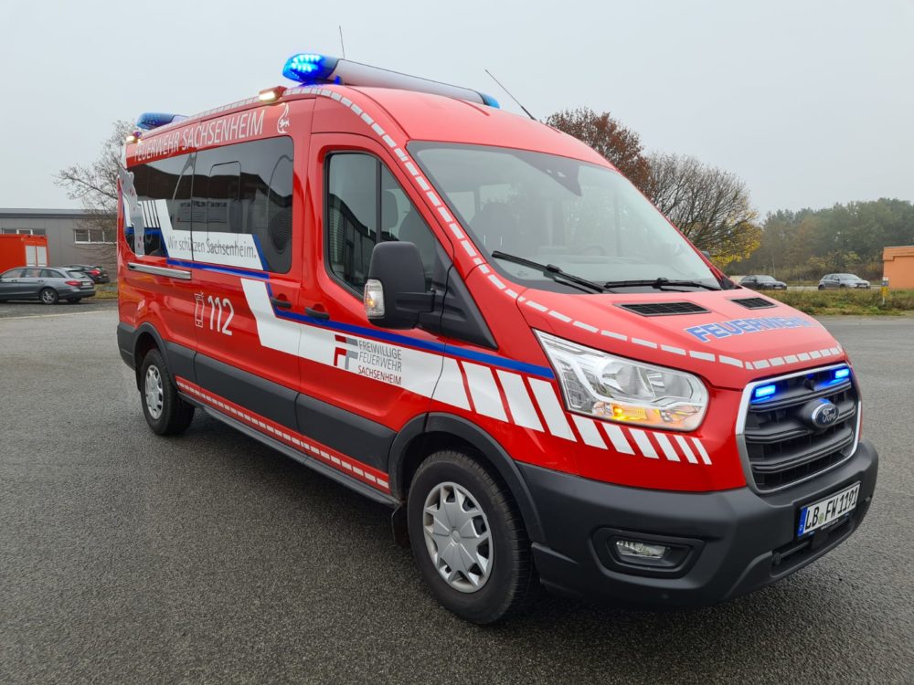 Ford Transit Mzf Feuerwehr Sfs Saar 0708